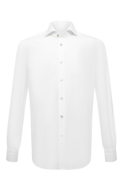Хлопковая сорочка Kiton UCIH06143 фото 1