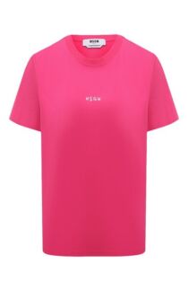 Хлопковая футболка MSGM