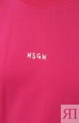Хлопковая футболка MSGM 3641MDM550/247002 фото 5