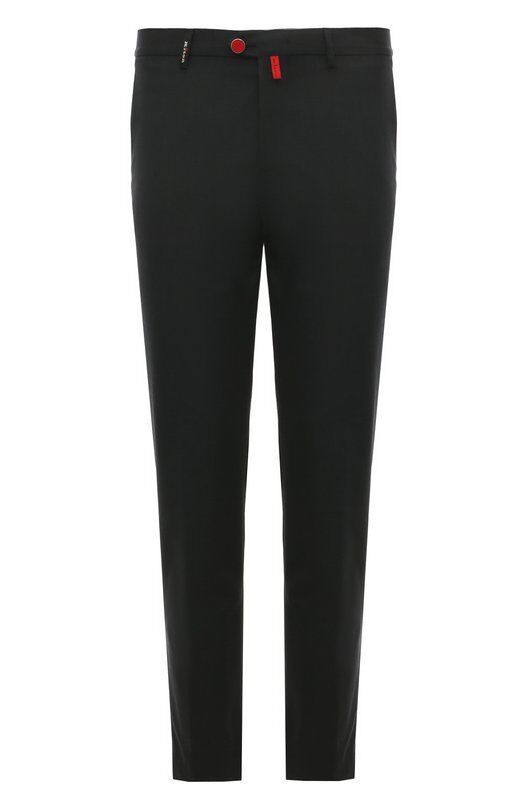 Шерстяные брюки Kiton UFPPEK03711 фото 1