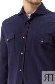 Хлопковая рубашка Brunello Cucinelli ME854B2268 фото 5