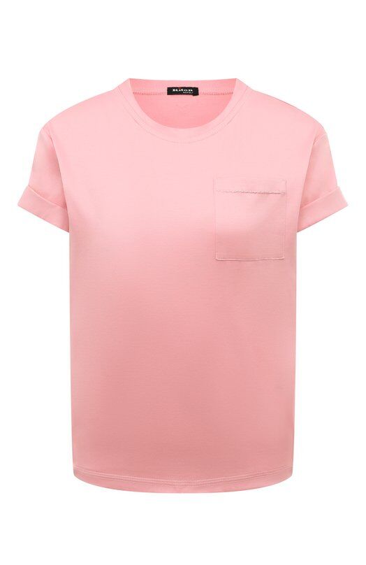 Хлопковая футболка Kiton D55426H08051 фото 1