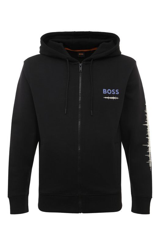 Хлопковая толстовка BOSS Orange фото 1
