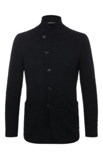 Пиджак из вискозы и шерсти Emporio Armani