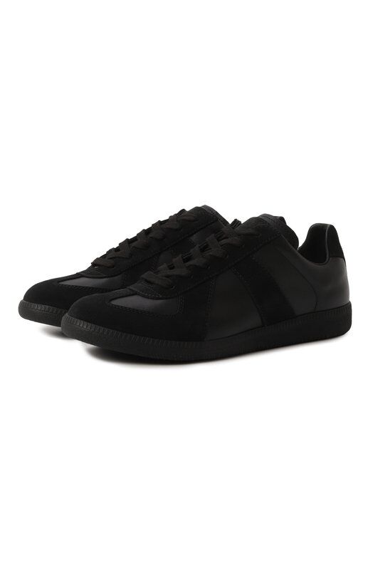 Кожаные кеды Replica Maison Margiela S58WS0109/P1897 фото 1