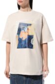 Хлопковая футболка MSGM 3646MM02/247298 фото 3