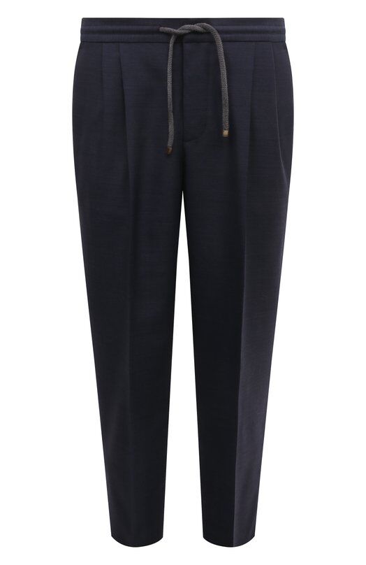 Шерстяные брюки Brunello Cucinelli MB407B2302 фото 1