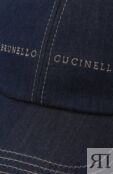 Хлопковая бейсболка Brunello Cucinelli MR6839976 фото 4