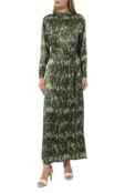 Атласное платье Kiton D47H321K0978C_D47T321K0978C_D47Z321K0978C фото 3