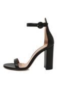 Кожаные босоножки Gaeta Gianvito Rossi G61712.95RIC.NAPNER0 фото 4