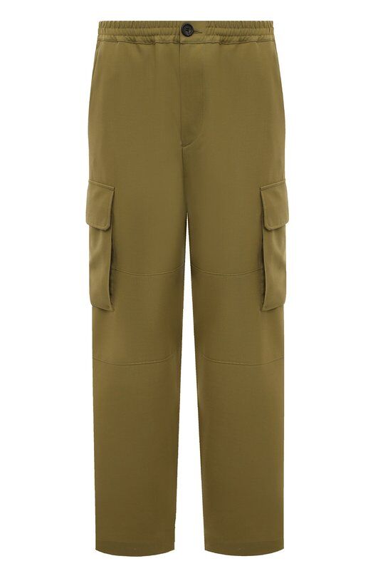 Шерстяные брюки-карго Marni PUMU0207U2/TW839 фото 1