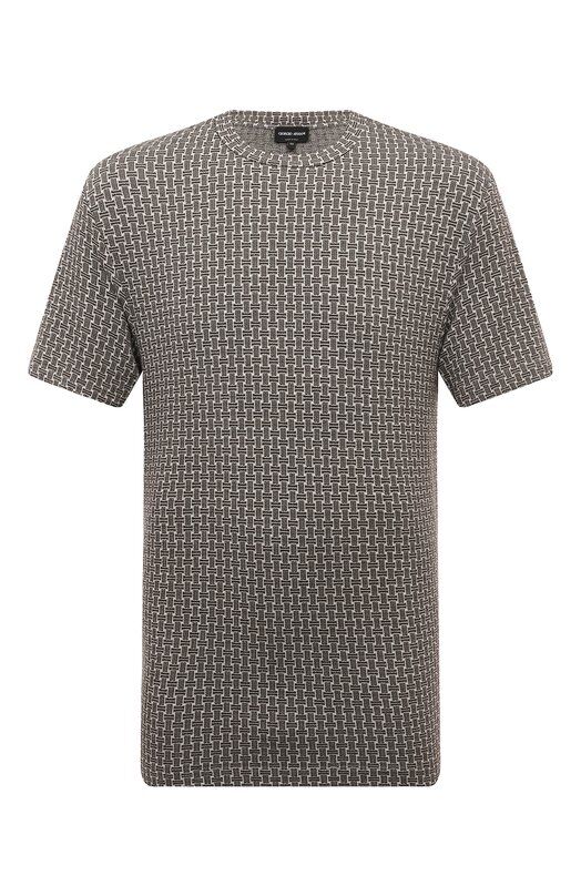 Футболка из вискозы Giorgio Armani 3DSM77/SJEGZ фото 1