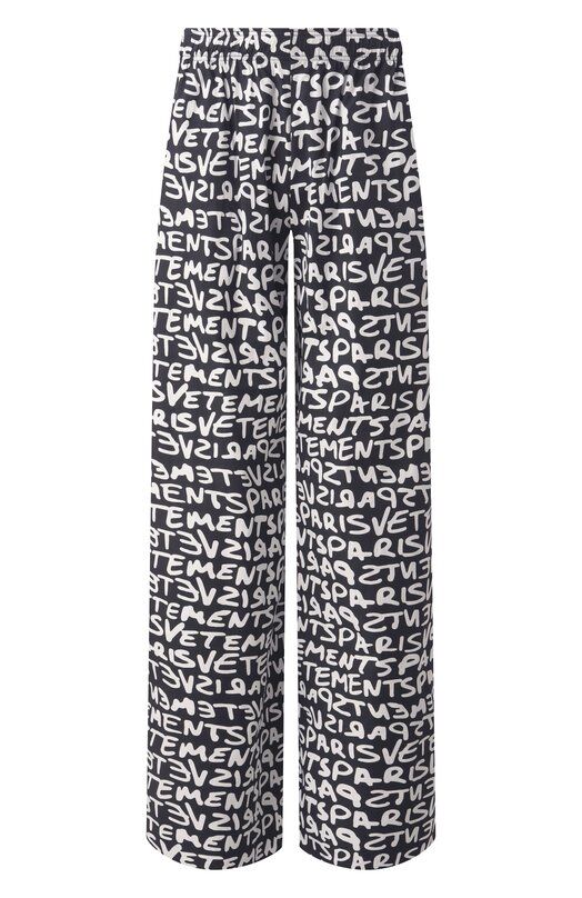 Хлопковые брюки VETEMENTS UE64PA240BW фото 1