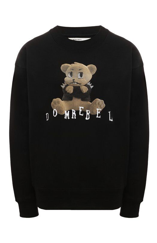 Хлопковый свитшот DOMREBEL GRUMPY/SWEATSHIRT фото 1