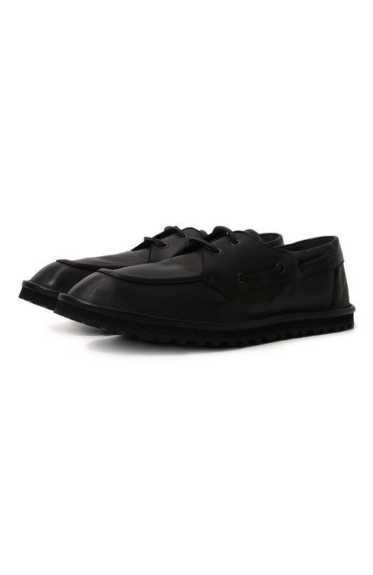 Кожаные топсайдеры Dries Van Noten MS241/727/112 фото 1