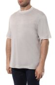 Футболка из шелка и хлопка Brunello Cucinelli MD8217427 фото 3
