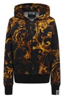 Хлопковая толстовка Versace Jeans Couture