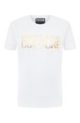 Хлопковая футболка Versace Jeans Couture 76HAHT04/CJ00T фото 1