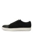 Замшевые кеды DBB1 Lanvin FM-SKDBB1-ANAP фото 4