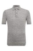 Поло изо льна и хлопка Brunello Cucinelli M2L00B2284 фото 1