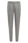 Брюки из хлопка и шерсти Brunello Cucinelli MS484B2299 фото 1