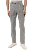 Брюки из хлопка и шерсти Brunello Cucinelli MS484B2299 фото 3