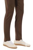 Кожаные кеды DBS Oly Santoni MBPL21975FARTSZ6I55 фото 3