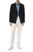 Хлопковые брюки Brunello Cucinelli M244DB2288 фото 2