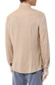 Рубашка изо льна и хлопка Brunello Cucinelli MW835B2289 фото 4