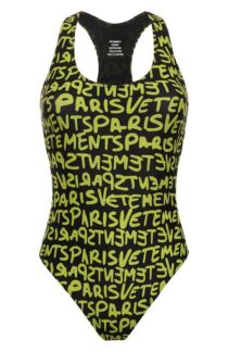 Слитный купальник VETEMENTS