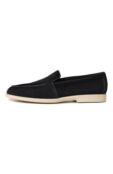 Замшевые лоферы Malibu Santoni MGAG18777TICSSG5U59 фото 4