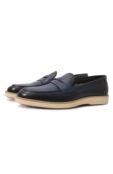 Кожаные пенни-лоферы Detroit Santoni MGDG18714TIFSSK7U46 фото 1