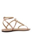 Кожаные сандалии Amari Jimmy Choo AMARI FLAT/AZM фото 5