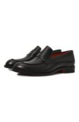 Кожаные пенни-лоферы Santoni WUFL70432BJ2BSV4N01 фото 1