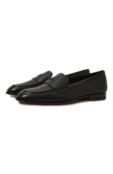 Кожаные пенни-лоферы Santoni WUSF59962HAFSSW6N01 фото 1
