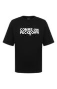 Хлопковая футболка Comme des Fuckdown CFABM00008 фото 1