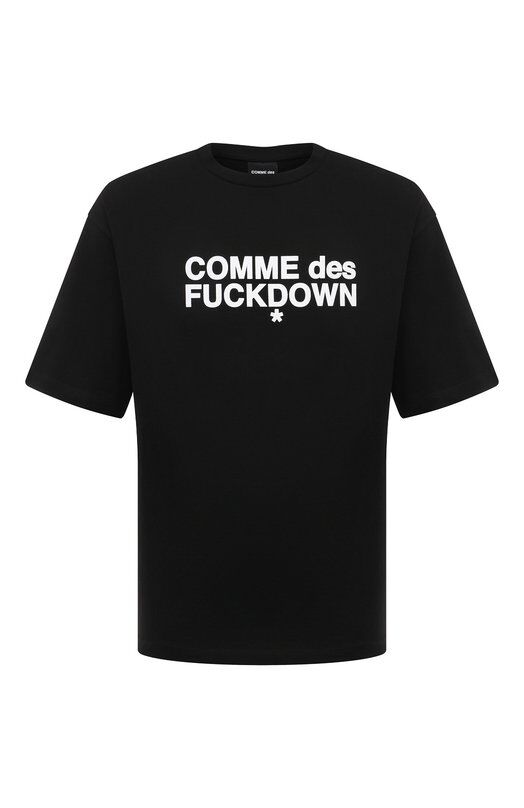 Хлопковая футболка Comme des Fuckdown CFABM00008 фото 1