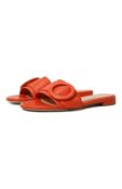 Кожаные шлепанцы Venezia Gianvito Rossi G15810.05RIC.NXFACEE фото 1