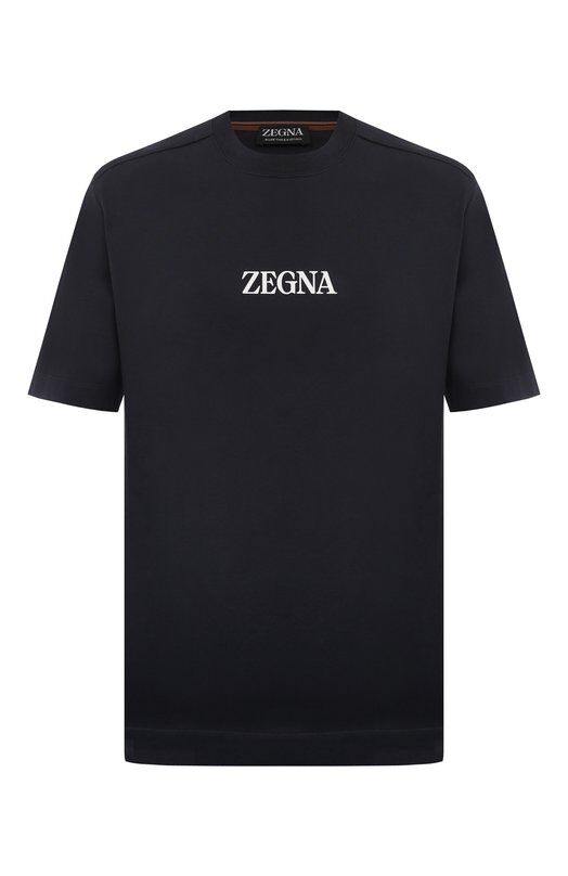 Хлопковая футболка Zegna UD364A7/D777 фото 1