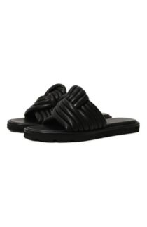 Кожаные шлепанцы Ottavia Flat Gianvito Rossi