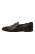 Кожаные пенни-лоферы Carlos Santoni MCNG18837SA4SSG8T50 фото 4