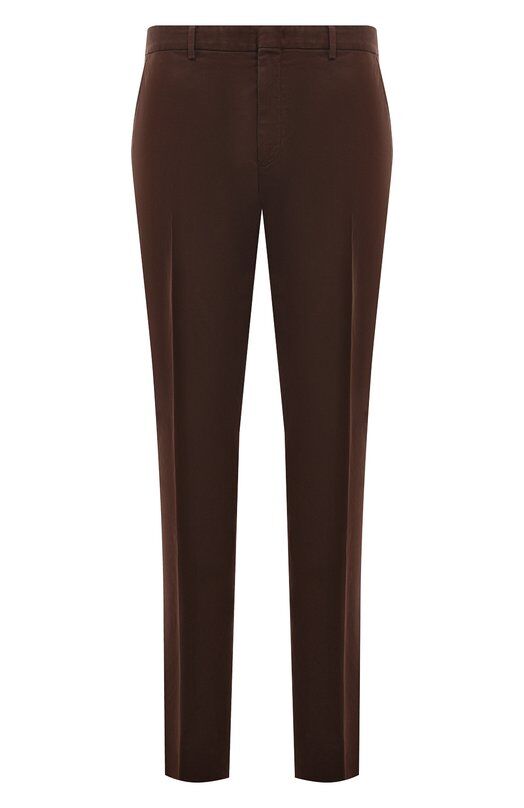 Хлопковые брюки Zegna UDI17A7/TR00 фото 1