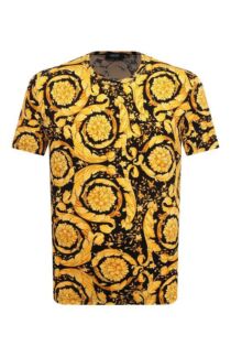 Хлопковая футболка Versace