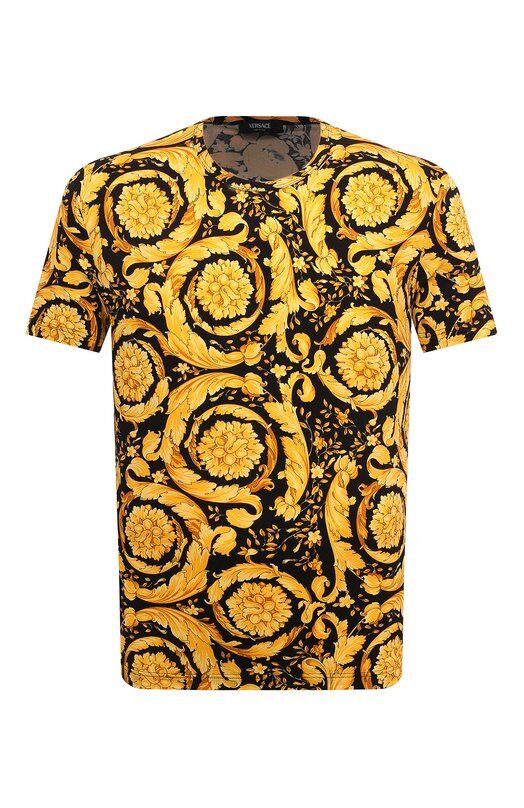 Хлопковая футболка Versace 1000959/1A00515 фото 1
