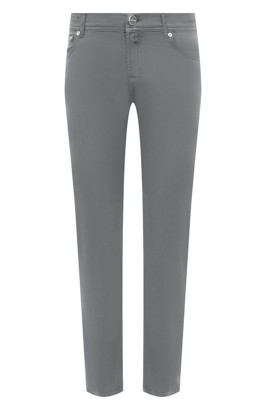 Хлопковые брюки Kiton UPNJSK0606D фото 1