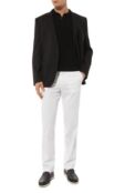 Кожаные лоферы Malibu Santoni MGAG18777TICSTZ9U59 фото 2