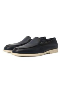 Кожаные лоферы Malibu Santoni