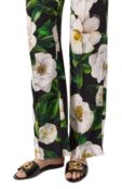 Кожаные шлепанцы Bianca Dolce & Gabbana CQ0592/A1037 фото 3
