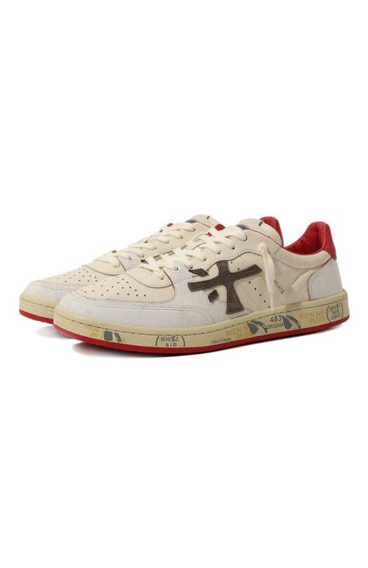 Кожаные кеды BSKT Clay Premiata BSKTCLAY/VAR 6777 фото 1