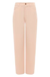 Брюки из вискозы и льна Loulou de Saison